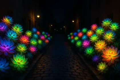 Ces plantes lumineuses qui brillent dans le noir pourraient un jour remplacer nos lampadaires