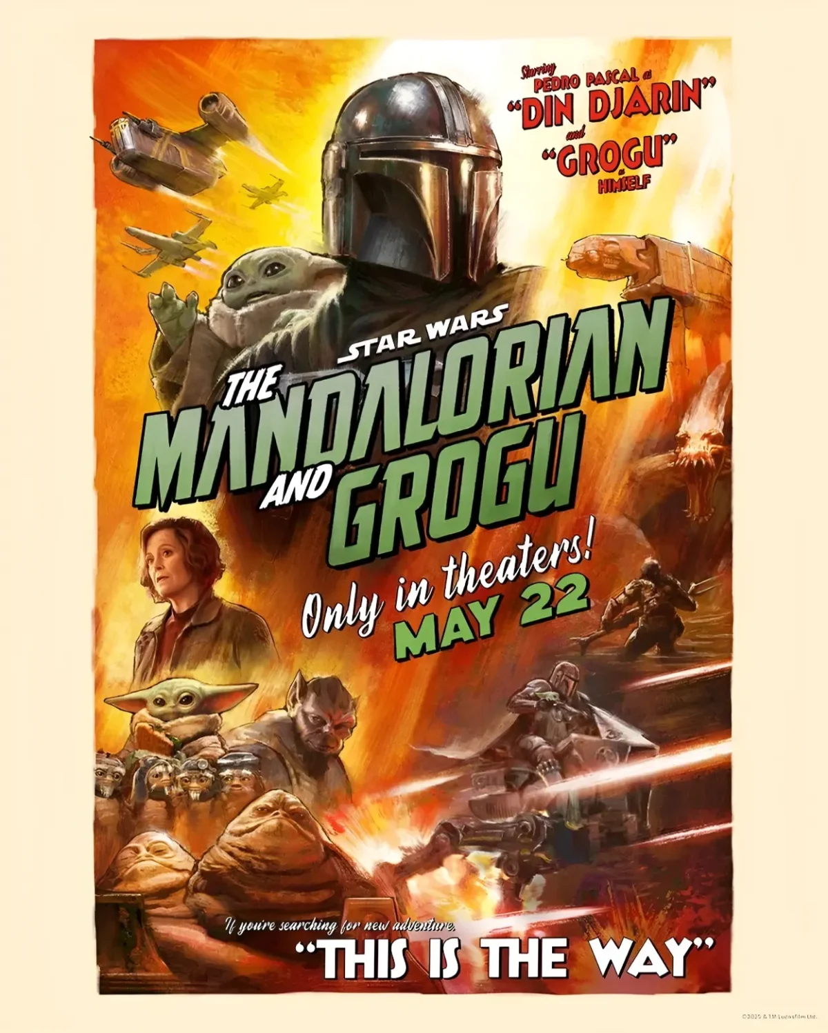 The Mandalorian and Grogu Bande annonce « The Mandalorian and Grogu » ambitionne de redonner ses lettres de noblesse à « Star Wars » au cinéma