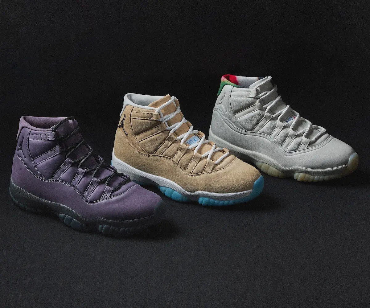 Air Jordan 11 30e anniversaire 1 L'Air Jordan 11 célèbre ses 30 ans avec neuf modèles exclusifs