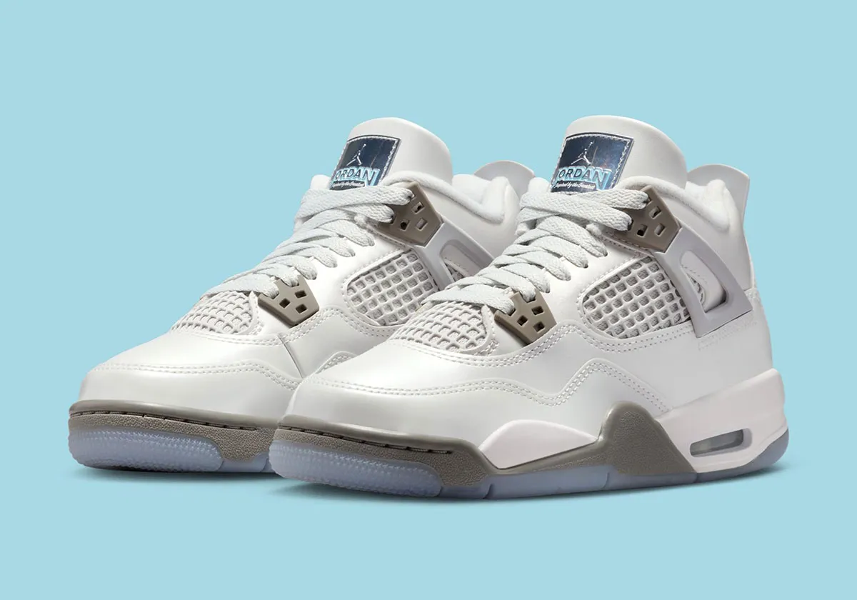 Air Jordan 4 GS Blue Chill 1 Jordan Brand réserve la Air Jordan 4 GS « Blue Chill » aux enfants pour le mois de novembre