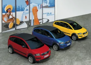 Audi A2 25 ans 0 L'Audi A2 fête ses 25 ans d'innovation automobile en aluminium