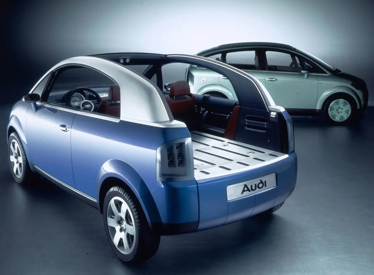 Audi A2 25 ans 1 L'Audi A2 fête ses 25 ans d'innovation automobile en aluminium