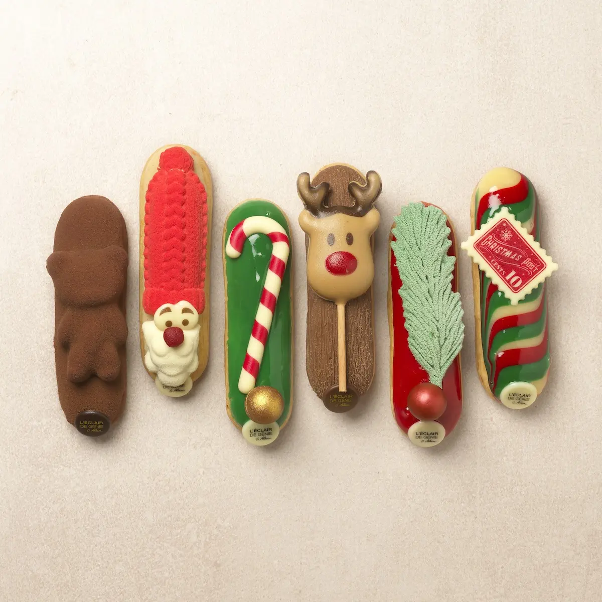 Buche de Noel 2025 Eclair de Genie 3 Les bûches de Noël 2025 de L'Éclair de Génie réinventent la tradition