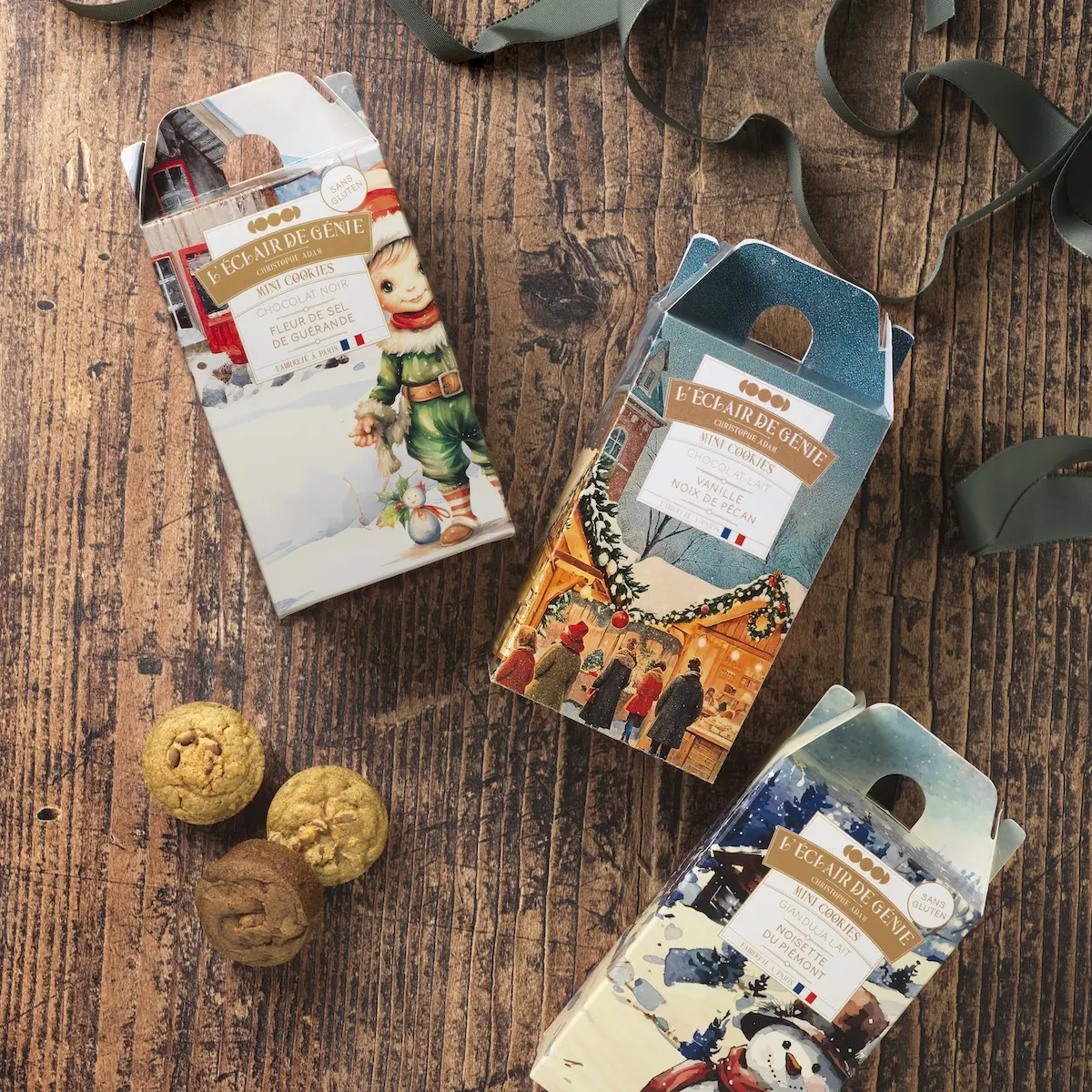 Buche de Noel 2025 Eclair de Genie 4 Les bûches de Noël 2025 de L'Éclair de Génie réinventent la tradition