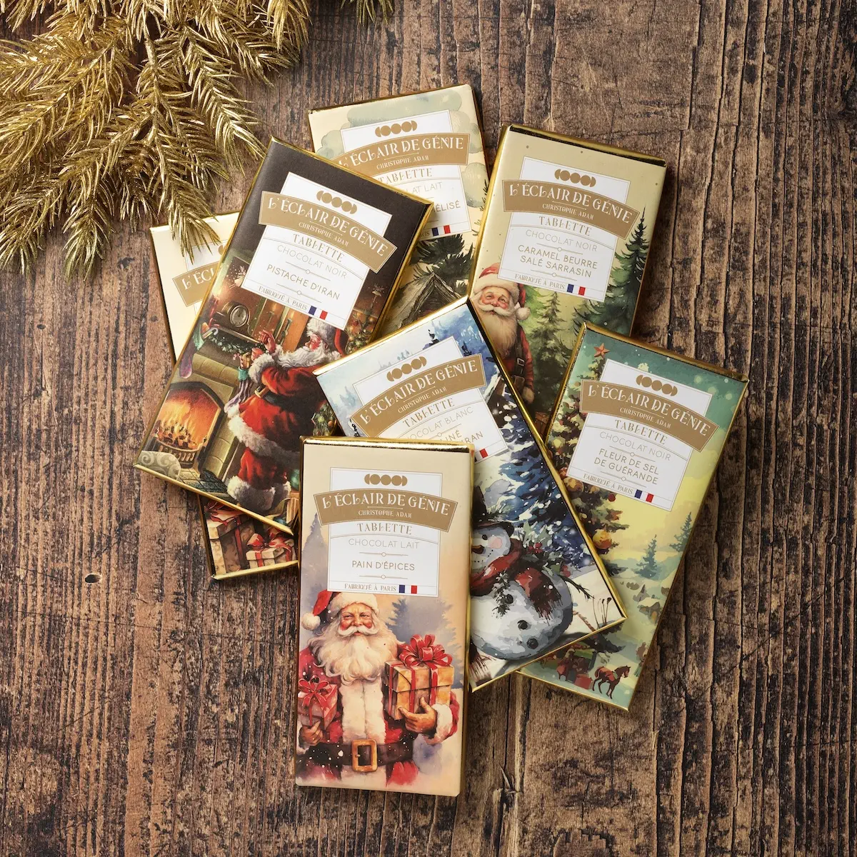 Buche de Noel 2025 Eclair de Genie 5 Les bûches de Noël 2025 de L'Éclair de Génie réinventent la tradition