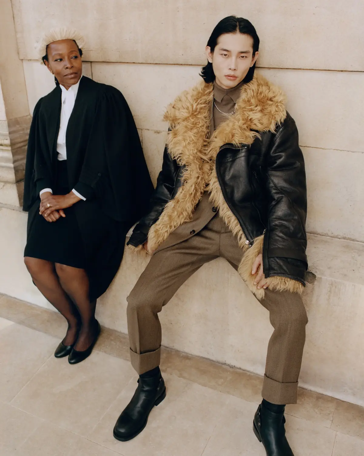 Burberry Campagne de vetements exterieur 2025 3 Burberry dévoile sa campagne de vêtements d'extérieur avec des talents oscarisés