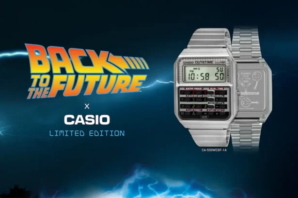 CASIO dévoile la CA-500WEBF, en hommage aux 40 ans de « Retour vers le futur »
