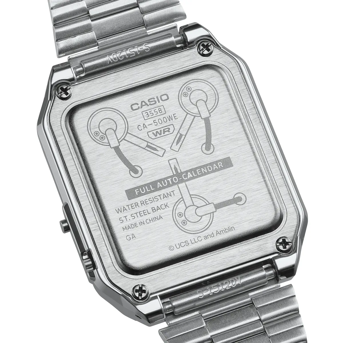 CASIO CA 500WEBF Hommage aux 40 ans de Retour vers le futur 4 CASIO dévoile la CA-500WEBF, en hommage aux 40 ans de « Retour vers le futur »