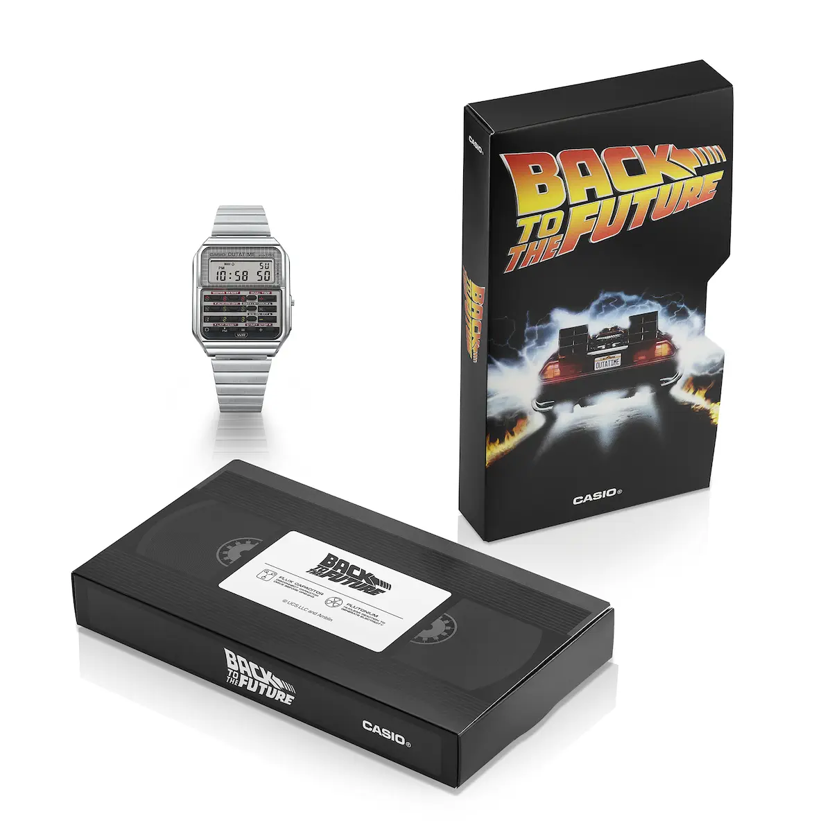 CASIO CA 500WEBF Hommage aux 40 ans de Retour vers le futur 8 CASIO dévoile la CA-500WEBF, en hommage aux 40 ans de « Retour vers le futur »