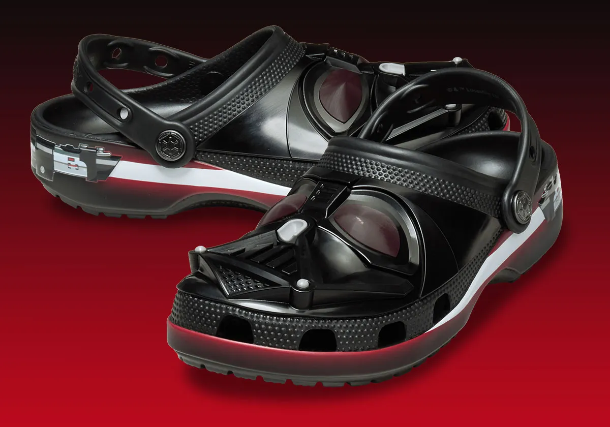 Crocs x Star Wars Dark Vador 1 Les Crocs x Star Wars débarquent avec une nouvelle collection