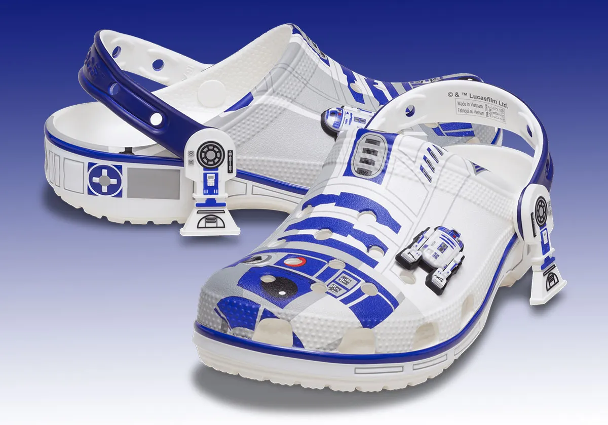 Crocs x Star Wars R2D2 0 Les Crocs x Star Wars débarquent avec une nouvelle collection