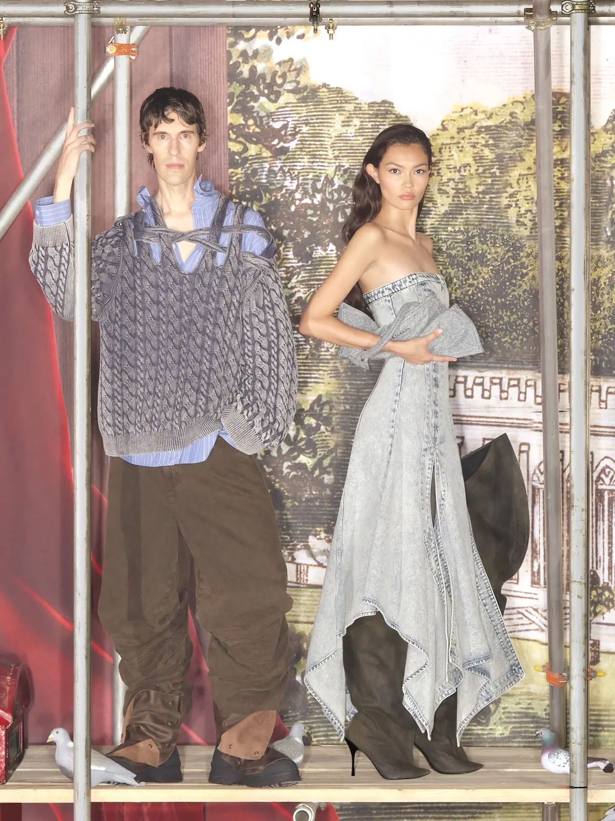 HM x Glenn Martens 3 La collaboration H&M x Glenn Martens débarque avec un twist inattendu