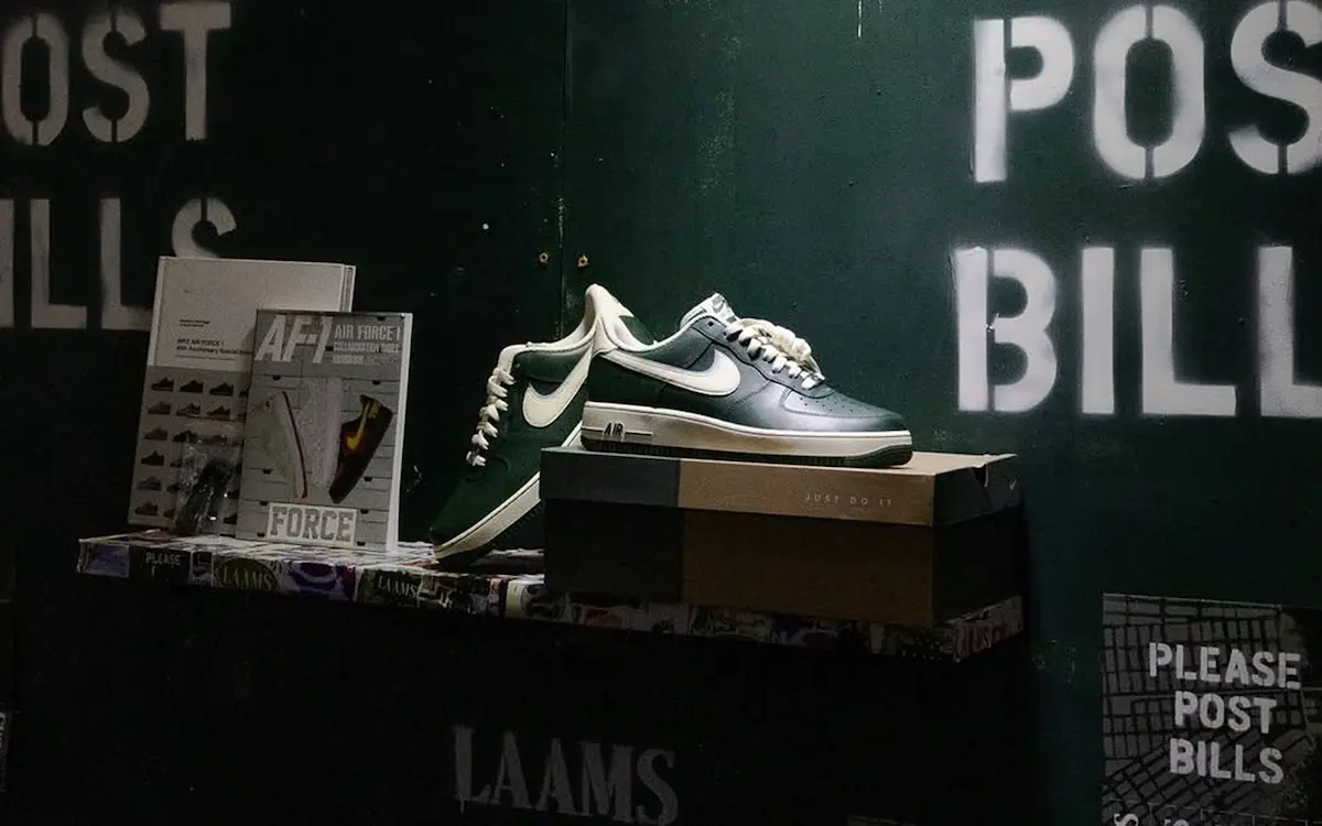 LAAMS x Nike Air Force 1 0 La collaboration LAAMS x Nike Air Force 1 rend hommage à l'esprit brut du Lower East Side
