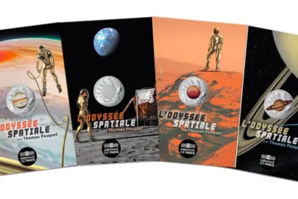 La Monnaie de Paris célèbre Thomas Pesquet avec une collection inédite