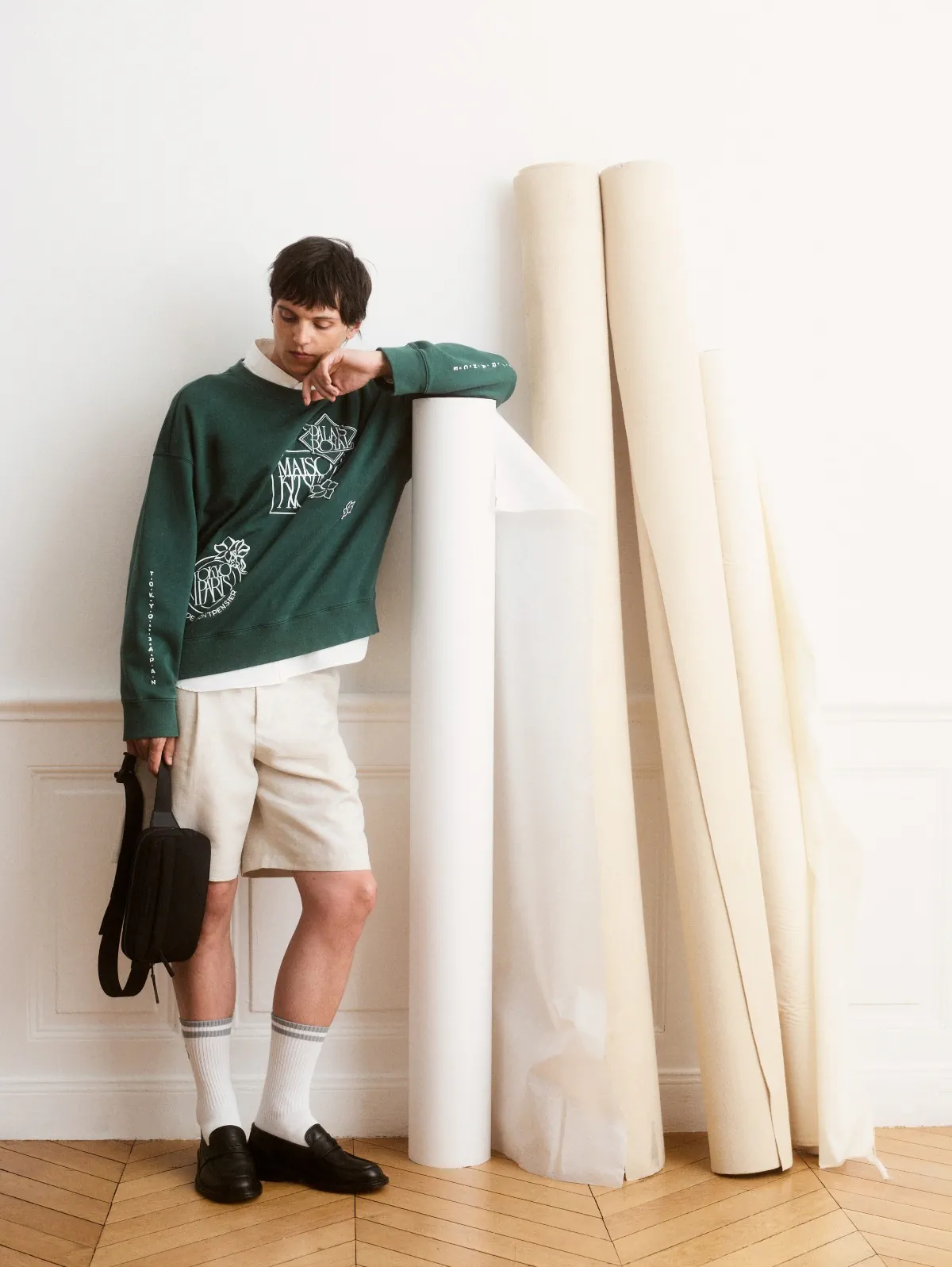 Abigail Smiley-Smith signe sa première collection Maison Kitsuné printemps 2026