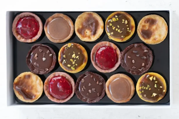 Les mini flans de Michalak débarquent au Printemps Haussmann