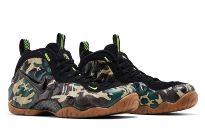 Le Nike Air Foamposite Pro « Green Camo » revient en 2026 pour ceux qui n’ont jamais oublié
