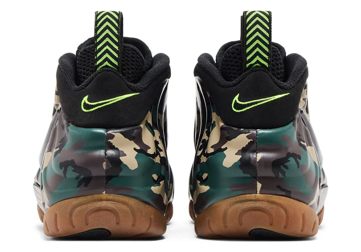 Nike Air Foamposite Pro Green Camo 3 Le Nike Air Foamposite Pro « Green Camo » revient en 2026 pour ceux qui n’ont jamais oublié
