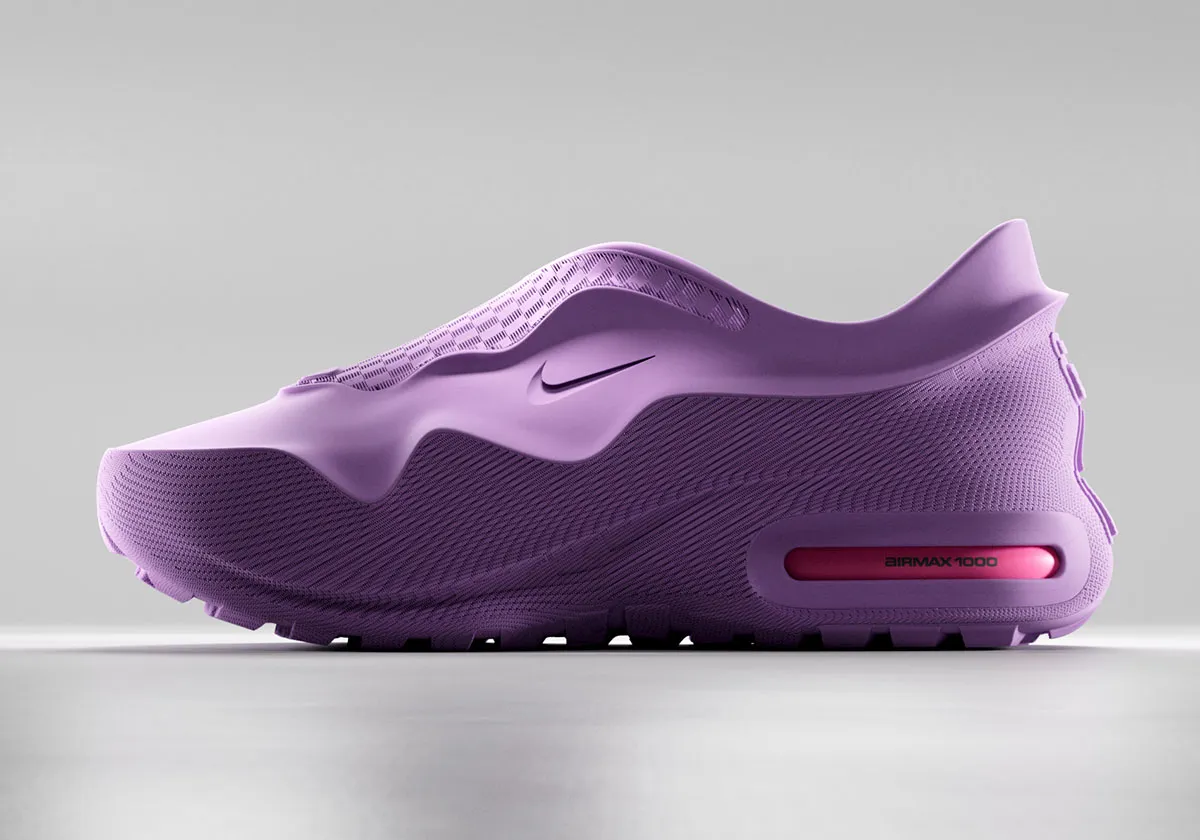 Nike Air Max 1000 In Lilac 2 La Nike Air Max 1000 « Lilac » débarque chez Zellerfeld en édition ultra limitée