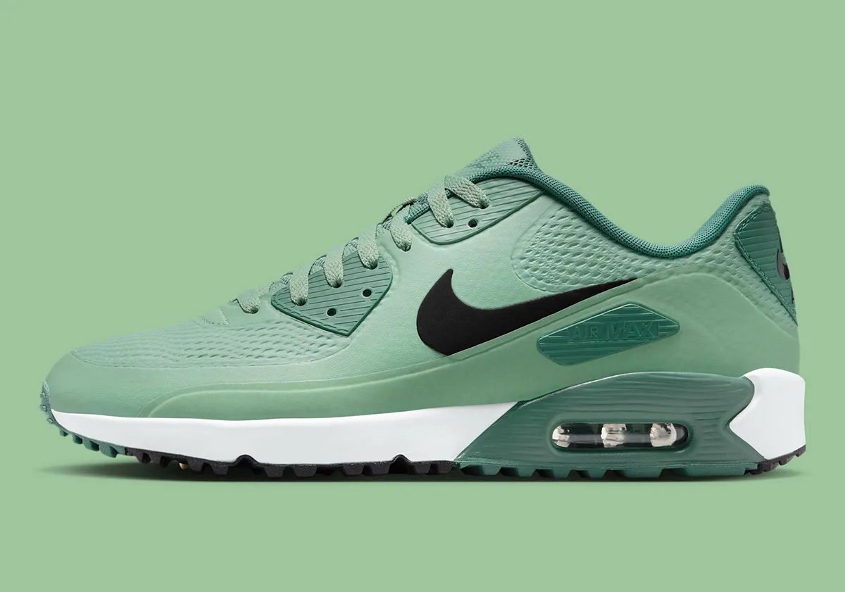 Nike Air Max 90 Golf Silver Pine 2 La Nike Air Max 90 Golf « Silver Pine » clôture l'année en beauté