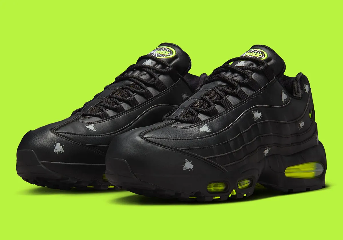 Nike Air Max 95 Houseflies 1 Les Nike Air Max 95 « Houseflies » transforment Halloween en cauchemar réfléchissant