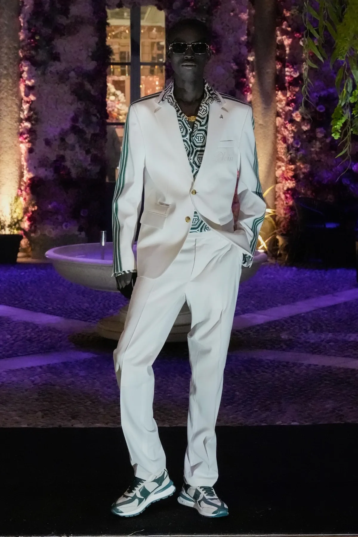 La collection Philipp Plein printemps 2026 revisite le tennis avec un esprit preppy