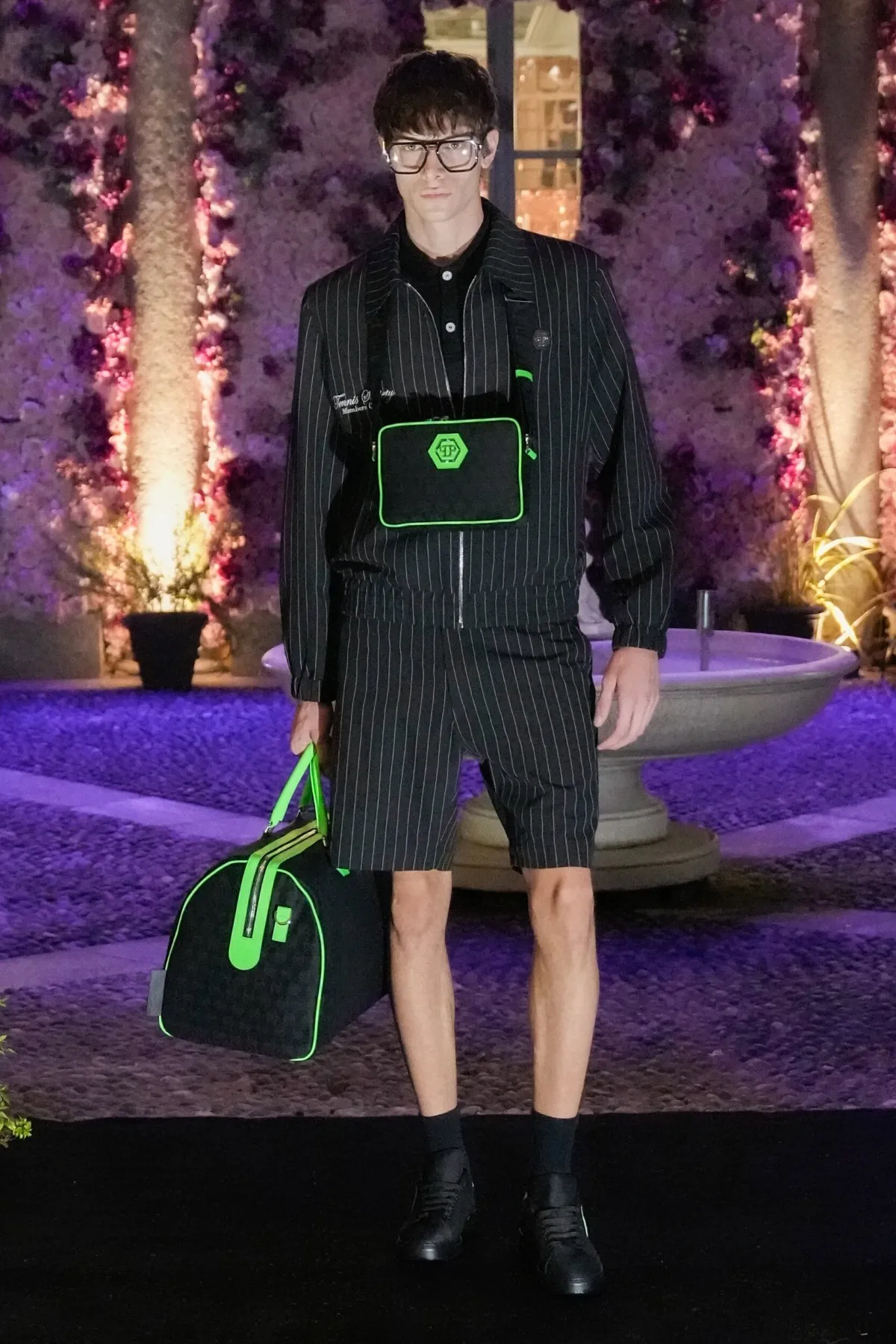 La collection Philipp Plein printemps 2026 revisite le tennis avec un esprit preppy