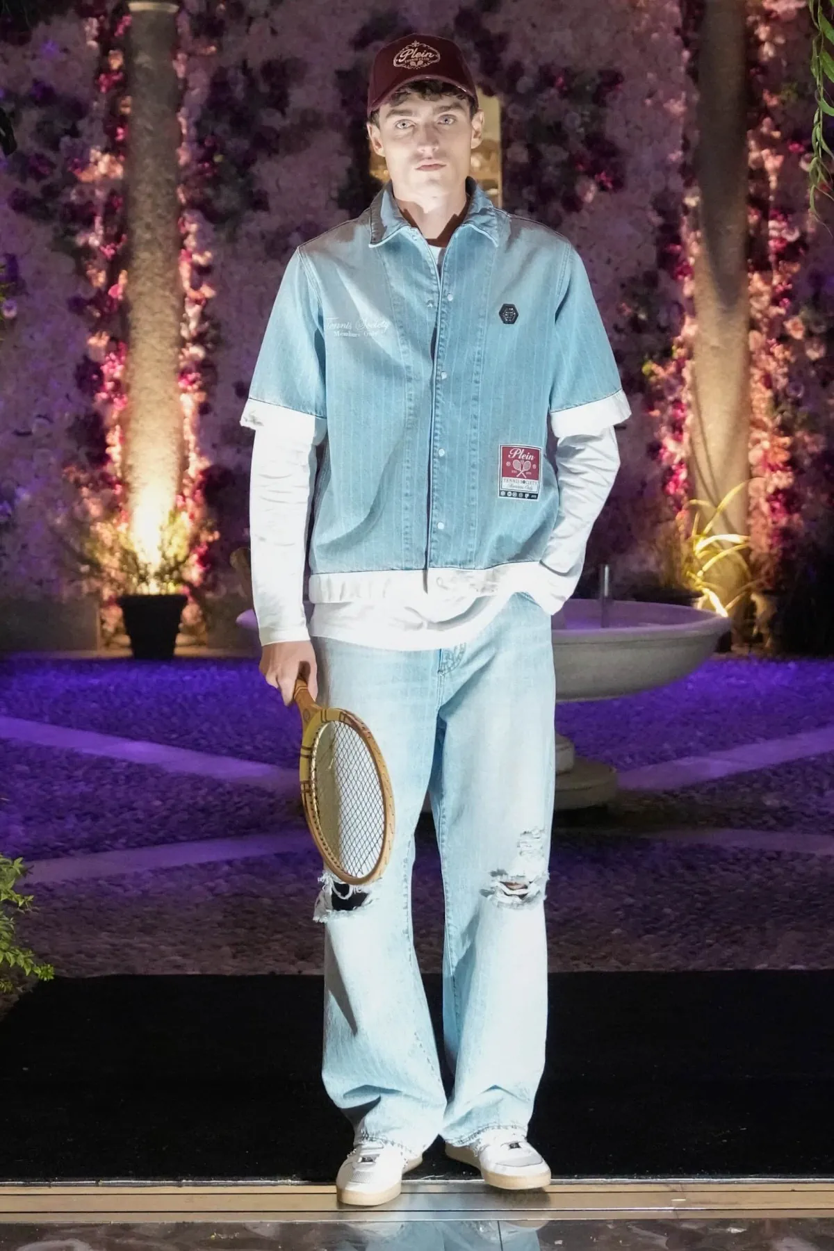 La collection Philipp Plein printemps 2026 revisite le tennis avec un esprit preppy