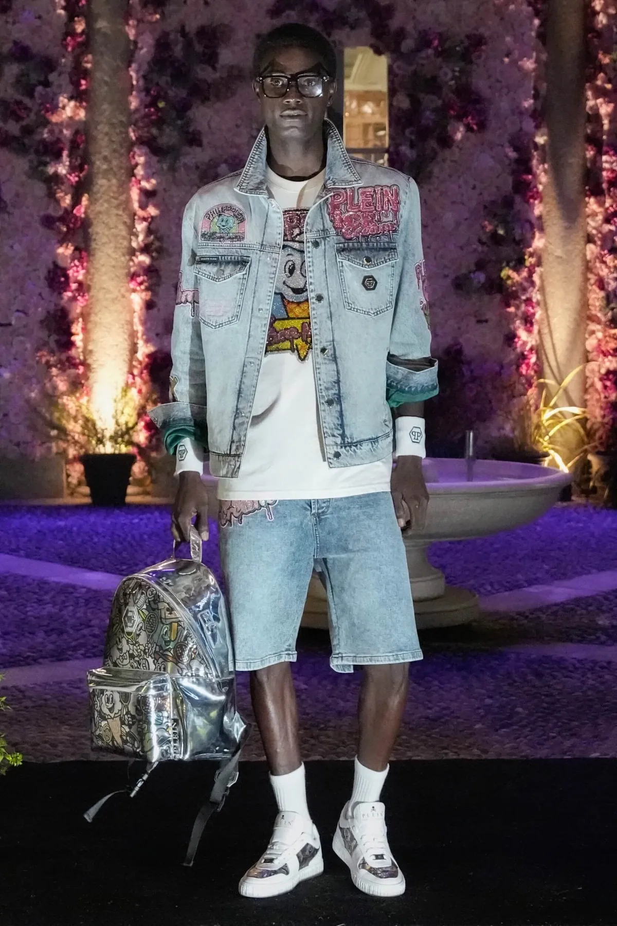 La collection Philipp Plein printemps 2026 revisite le tennis avec un esprit preppy