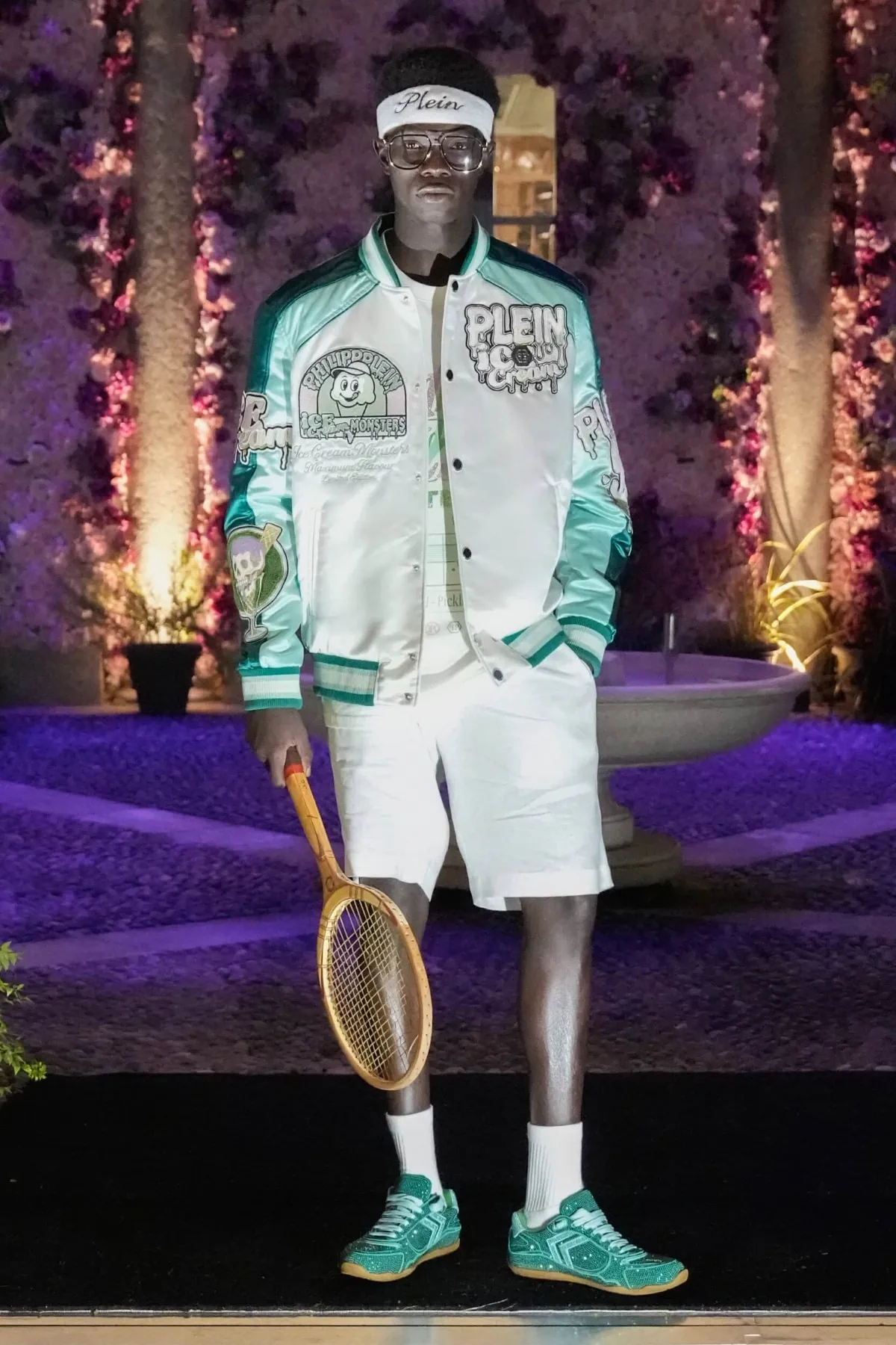 La collection Philipp Plein printemps 2026 revisite le tennis avec un esprit preppy