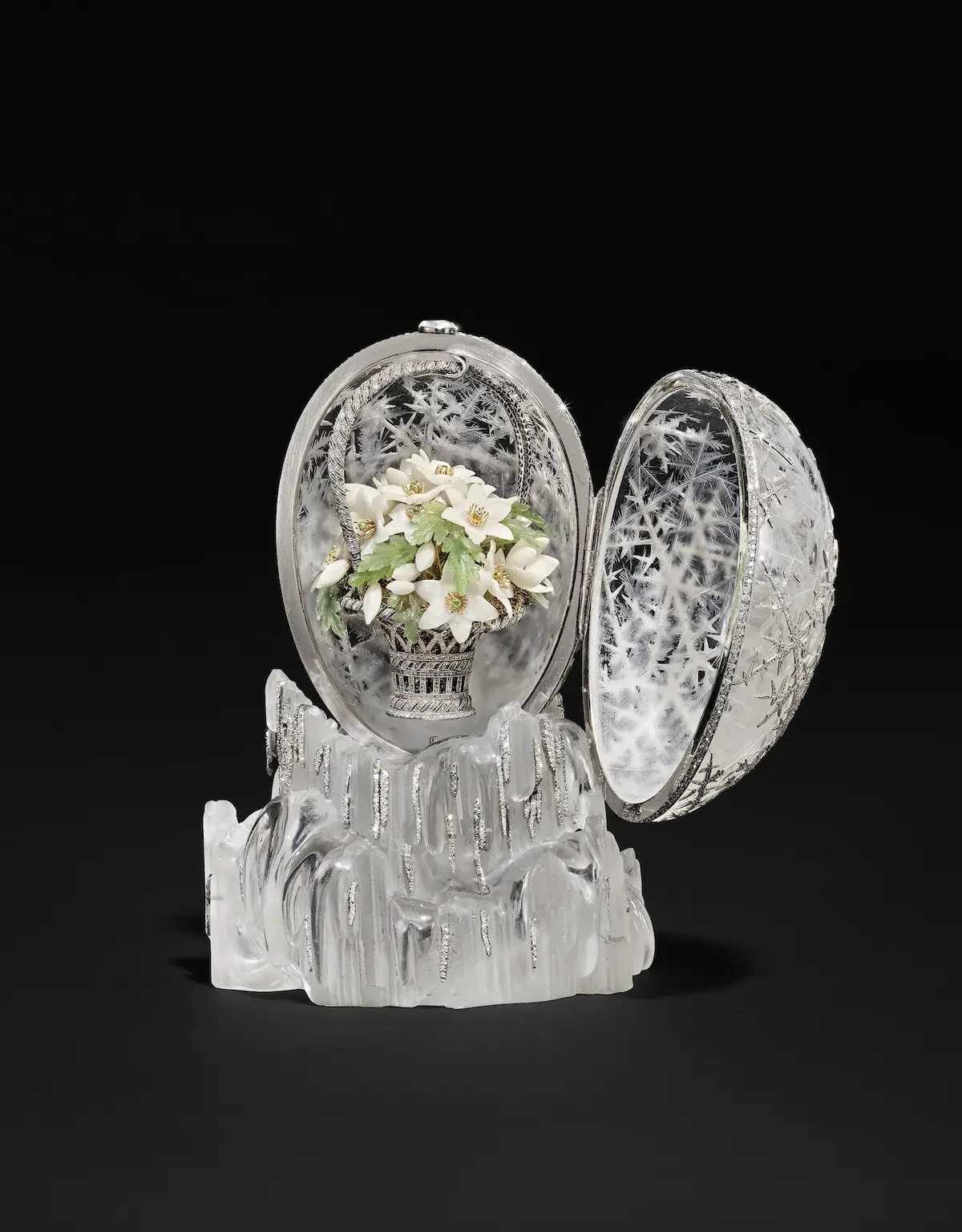 Le célèbre Œuf d'Hiver Fabergé sera de nouveau mis en vente chez Christie's à Londres