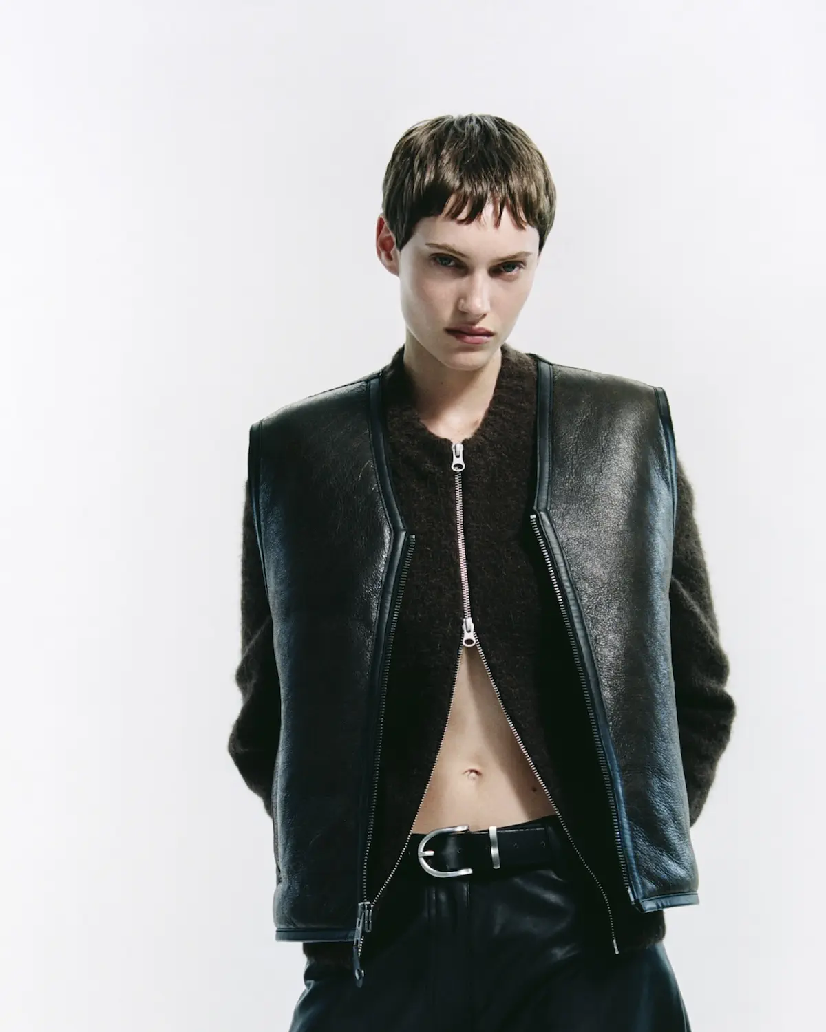 Samsoe Samsoe x Schott NYC 4 Pour cet automne, la collaboration Samsøe Samsøe x Schott NYC réinvente la peau lainée