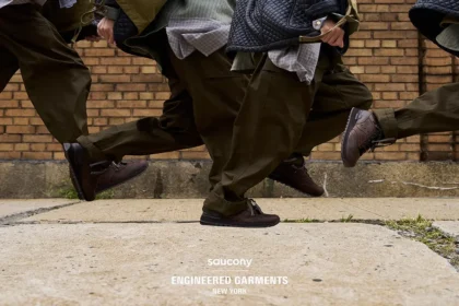 La Saucony Shadow Original s'associe à Engineered Garments pour une édition premium en cuir