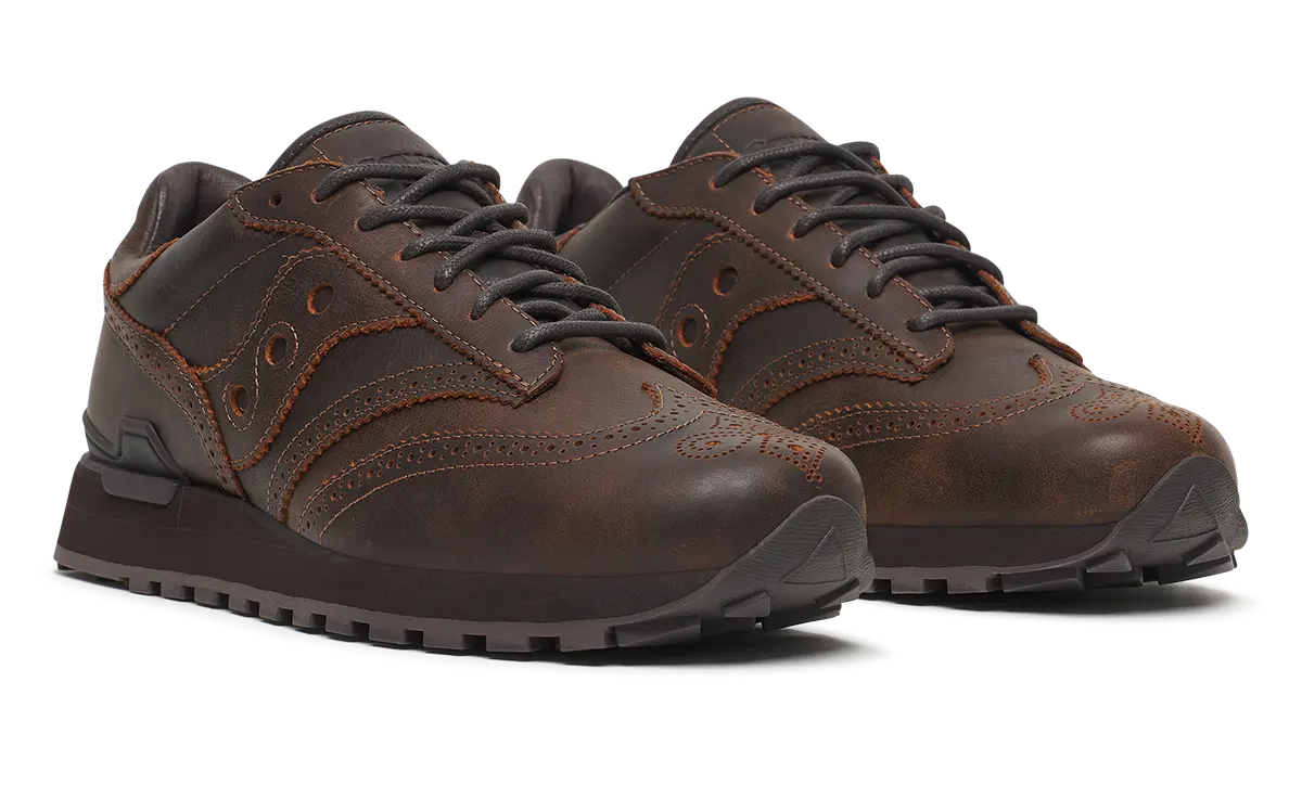 La Saucony Shadow Original s'associe à Engineered Garments pour une édition premium en cuir