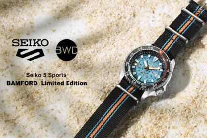 La Seiko 5 Sports x Bamford réinvente le rétro-futurisme horloger