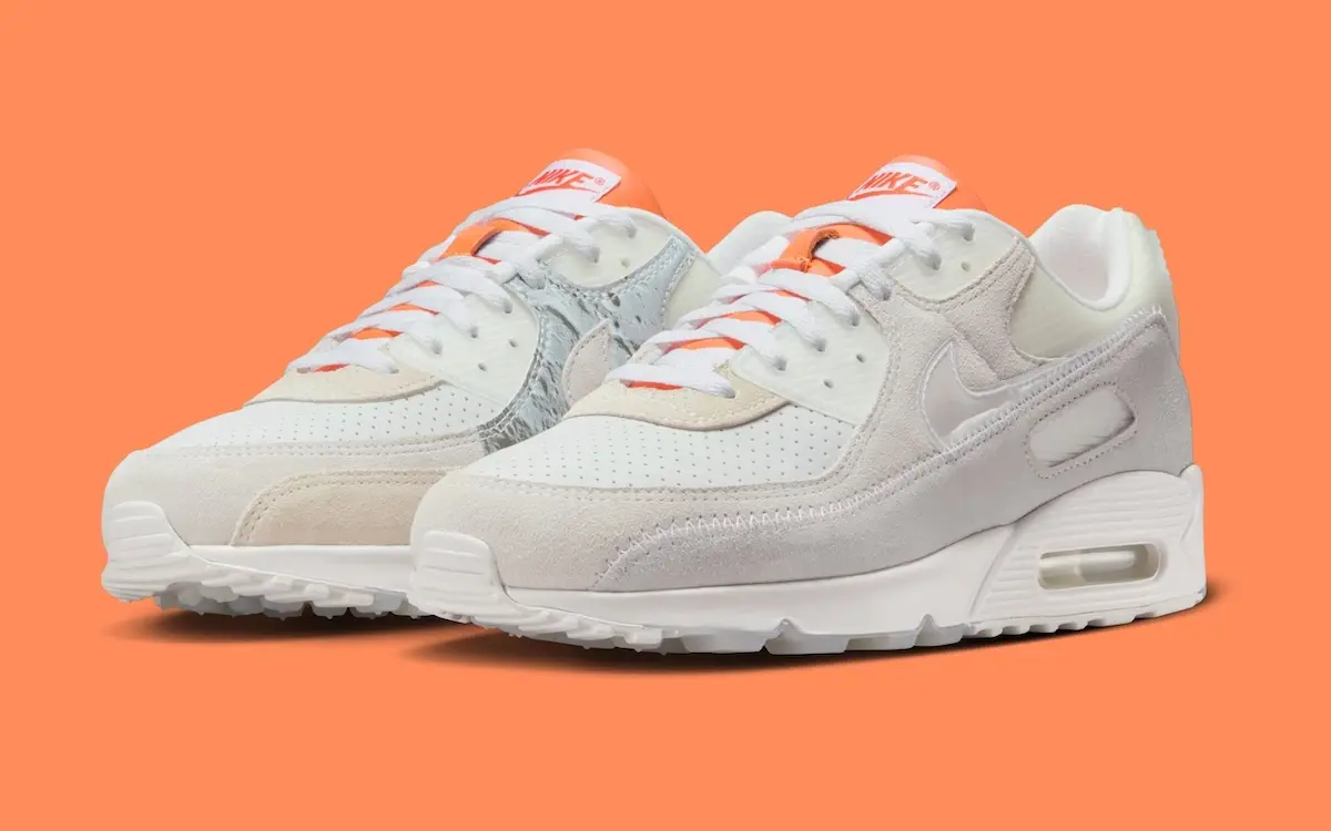 Size x Nike Air Max 90 White Soft Pearl 1 La Size? x Nike Air Max 90 « White/Soft Pearl » sera disponible pour les fêtes de fin d'année