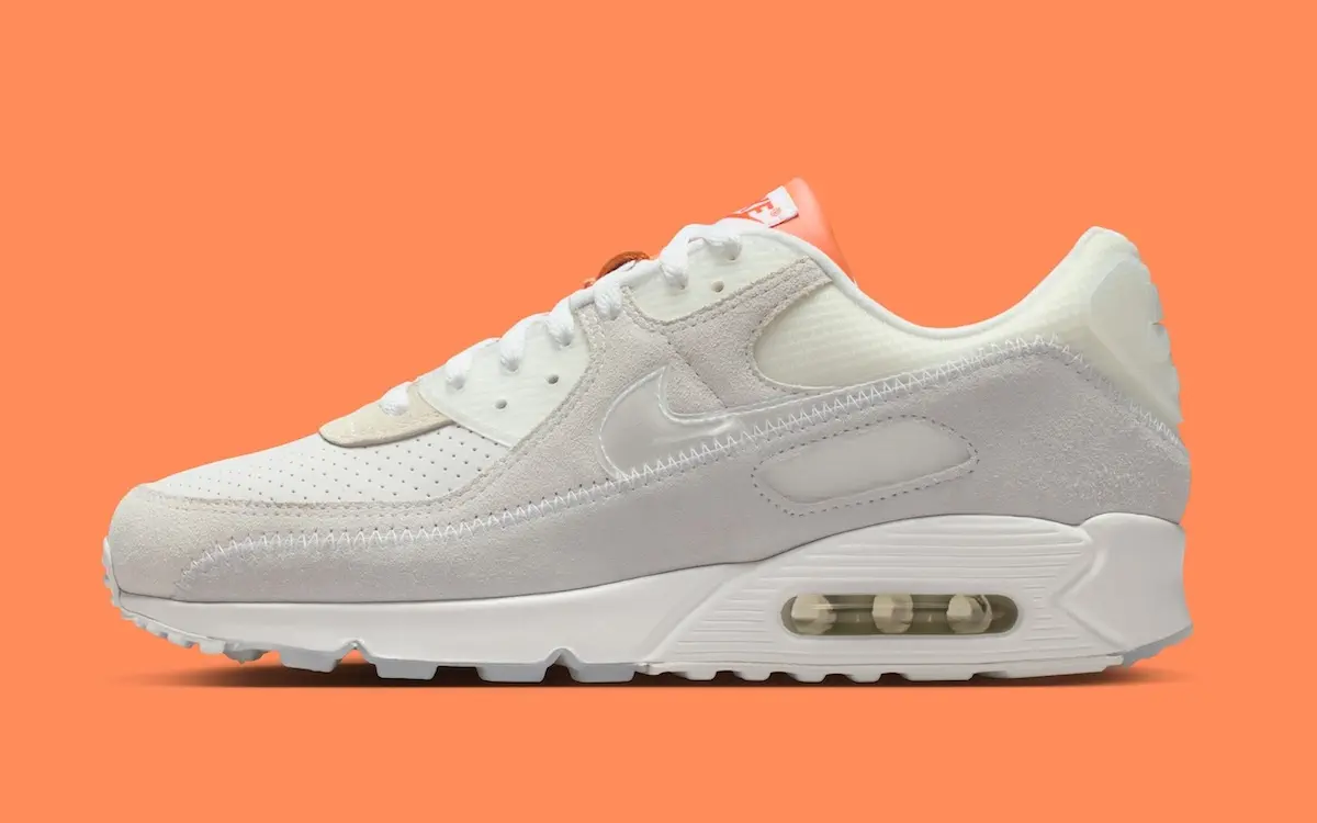 Size x Nike Air Max 90 White Soft Pearl 2 La Size? x Nike Air Max 90 « White/Soft Pearl » sera disponible pour les fêtes de fin d'année