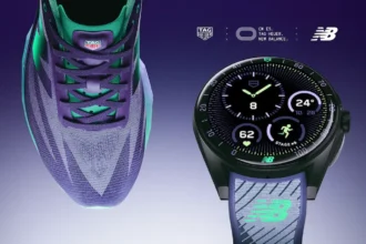 L’édition TAG Heuer Connected Calibre E5 40MM x New Balance unit deux univers de précision