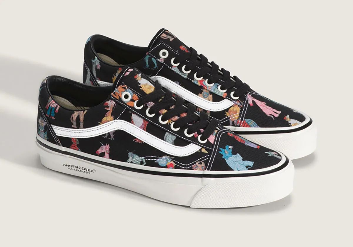 UNDERCOVER x OTW by Vans 5 La collaboration UNDERCOVER x OTW by Vans dévoile quatre sneakers inspirées par l'artiste catalan Josep Baqué
