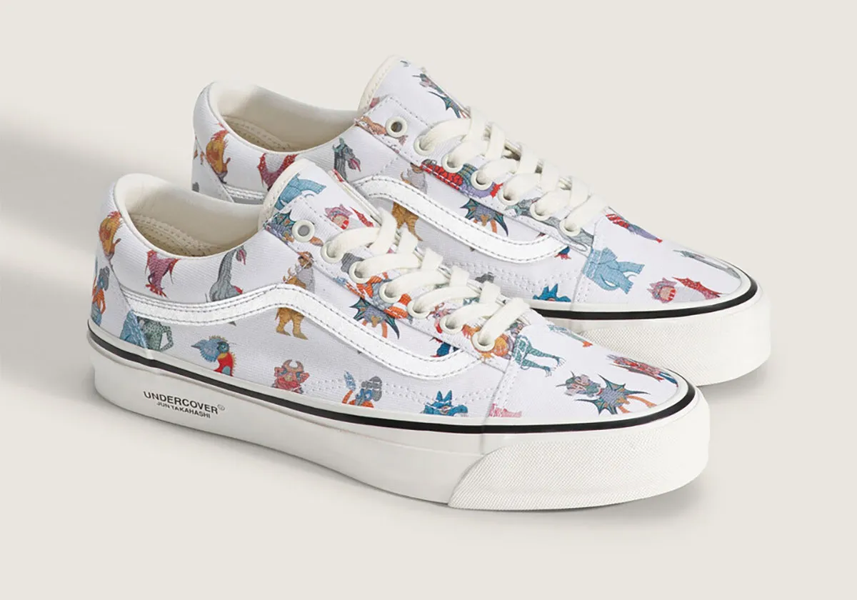 UNDERCOVER x OTW by Vans 6 La collaboration UNDERCOVER x OTW by Vans dévoile quatre sneakers inspirées par l'artiste catalan Josep Baqué