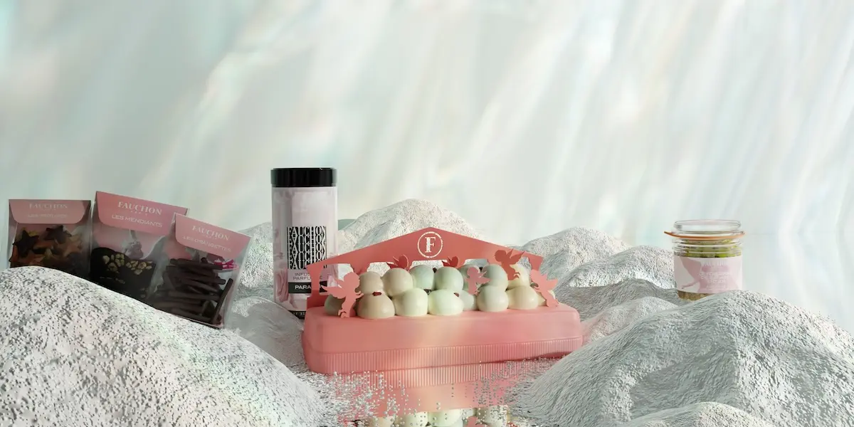 Buche de Noel 2025 FAUCHON 0 Bûche de Noël 2025 FAUCHON : une création d’exception signée Arnaud Larher, Meilleur Ouvrier de France