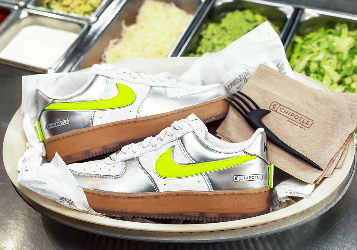 Nike dévoile une Air Force 1 secrète avec Chipotle pour un enfant atteint de cancer