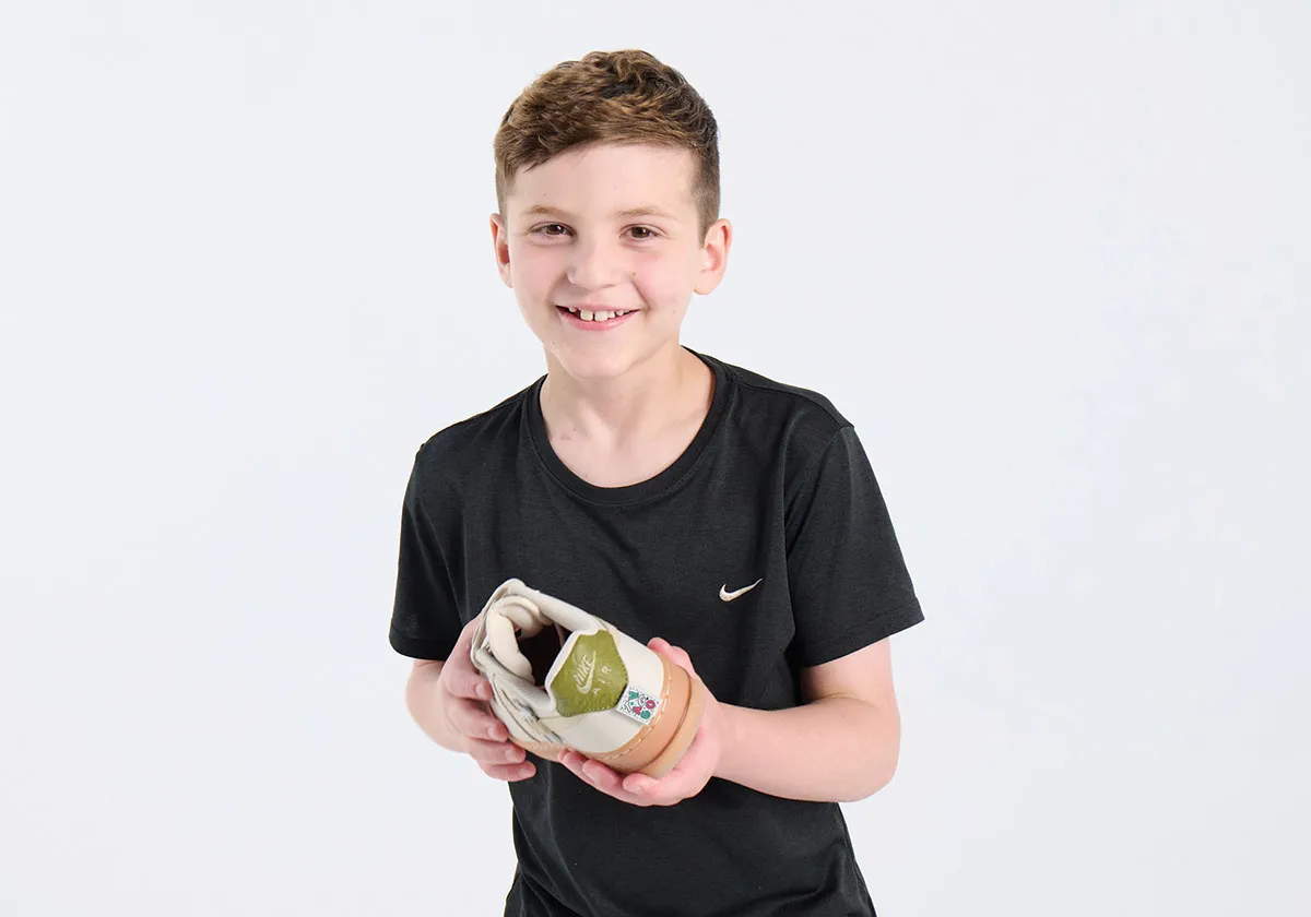 Nike dévoile une Air Force 1 secrète avec Chipotle pour un enfant atteint de cancer