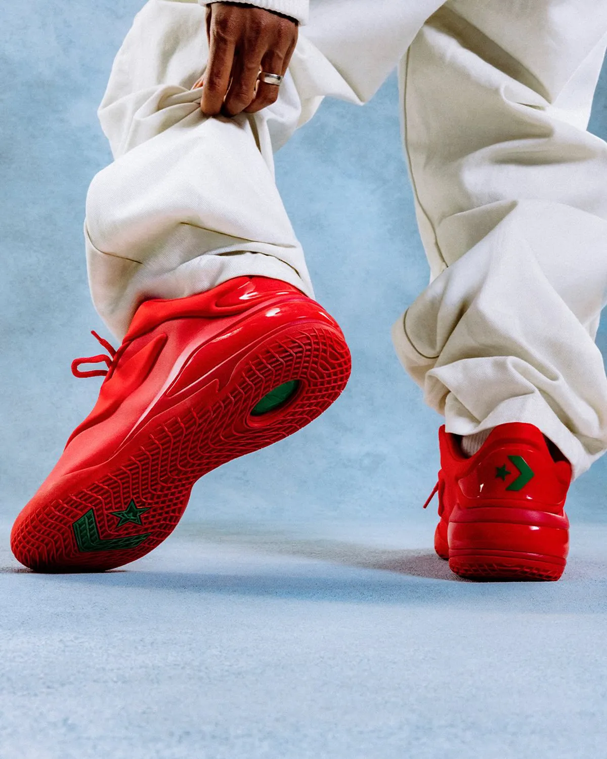 Converse Shai 001 Winter Red 1 Converse Shai 001 « Winter Red » : : la sneaker hivernale qui fait monter la température