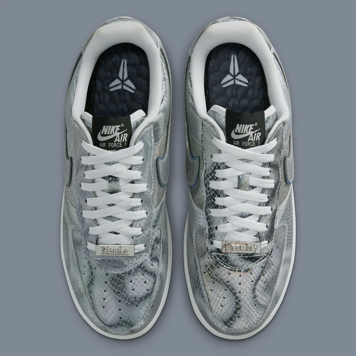 La Nike Air Force 1 Low « Lenticular » rend hommage à Kobe Bryant avec une finition métallique évolutive