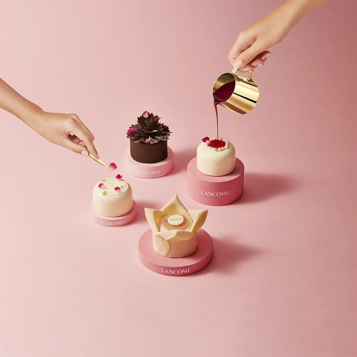 Lenôtre et Lancôme : le Café de la Rose dévoile ses créations d’exception signées Étienne Leroy
