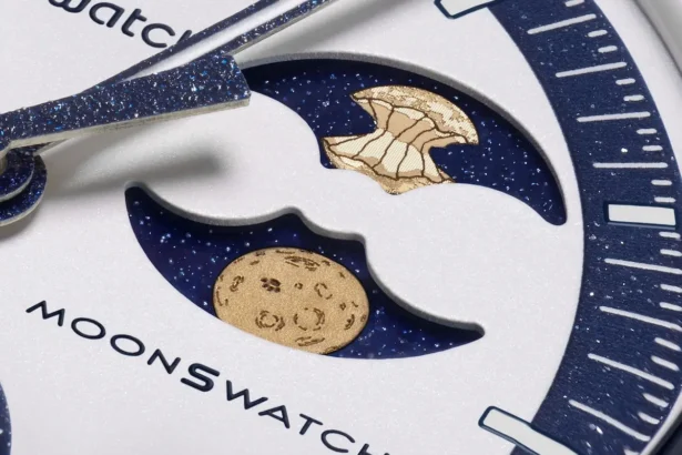 MOONSHINE GOLD Lune de Castor, la montre la plus poétique de Swatch x OMEGA