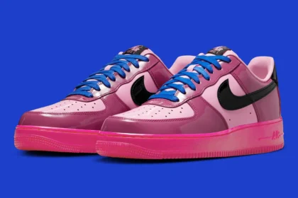 Nike Air Force 1 Low « Pink Cooler » : le retour du cuir verni au style Y2K