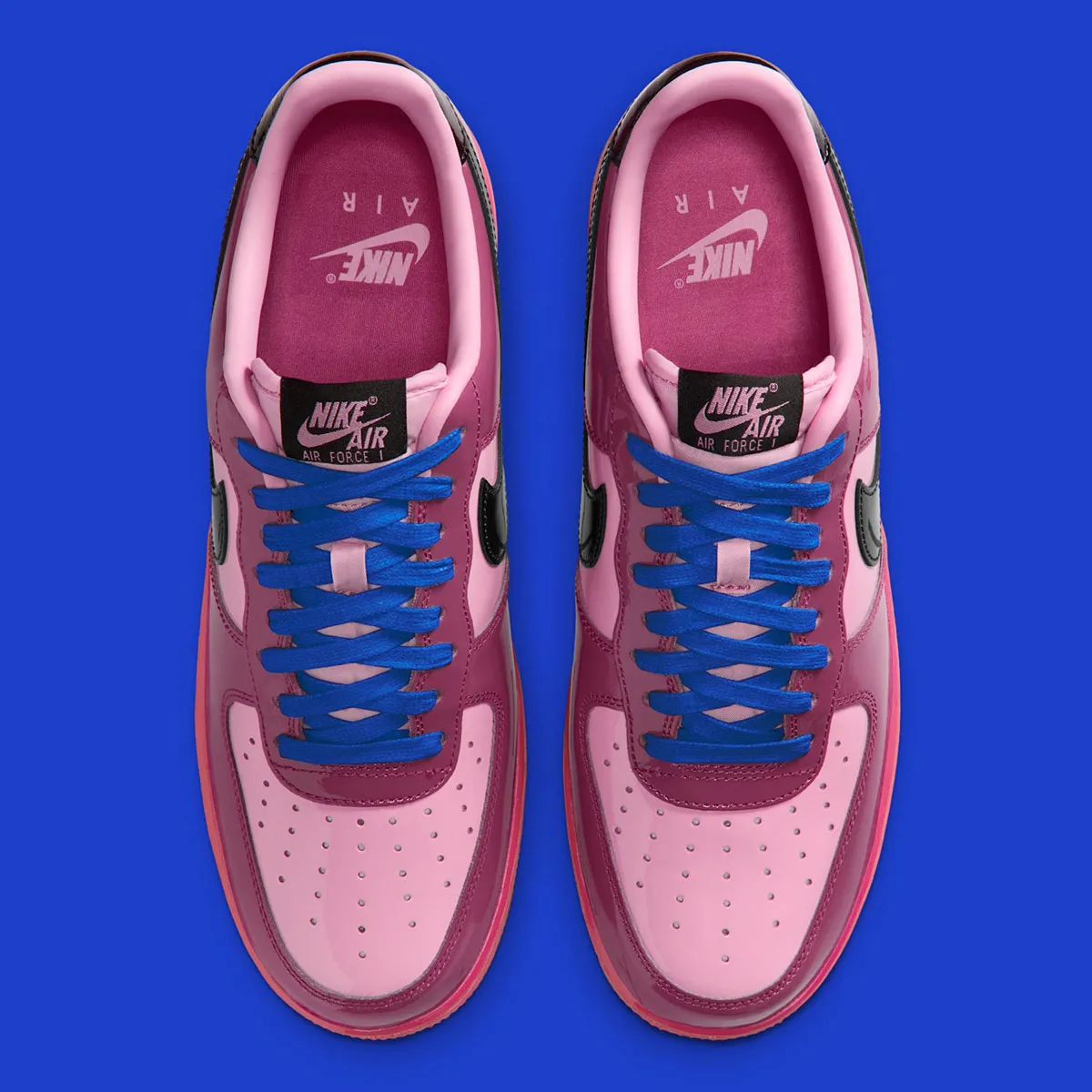 Nike Air Force 1 Low « Pink Cooler » : le retour du cuir verni au style Y2K