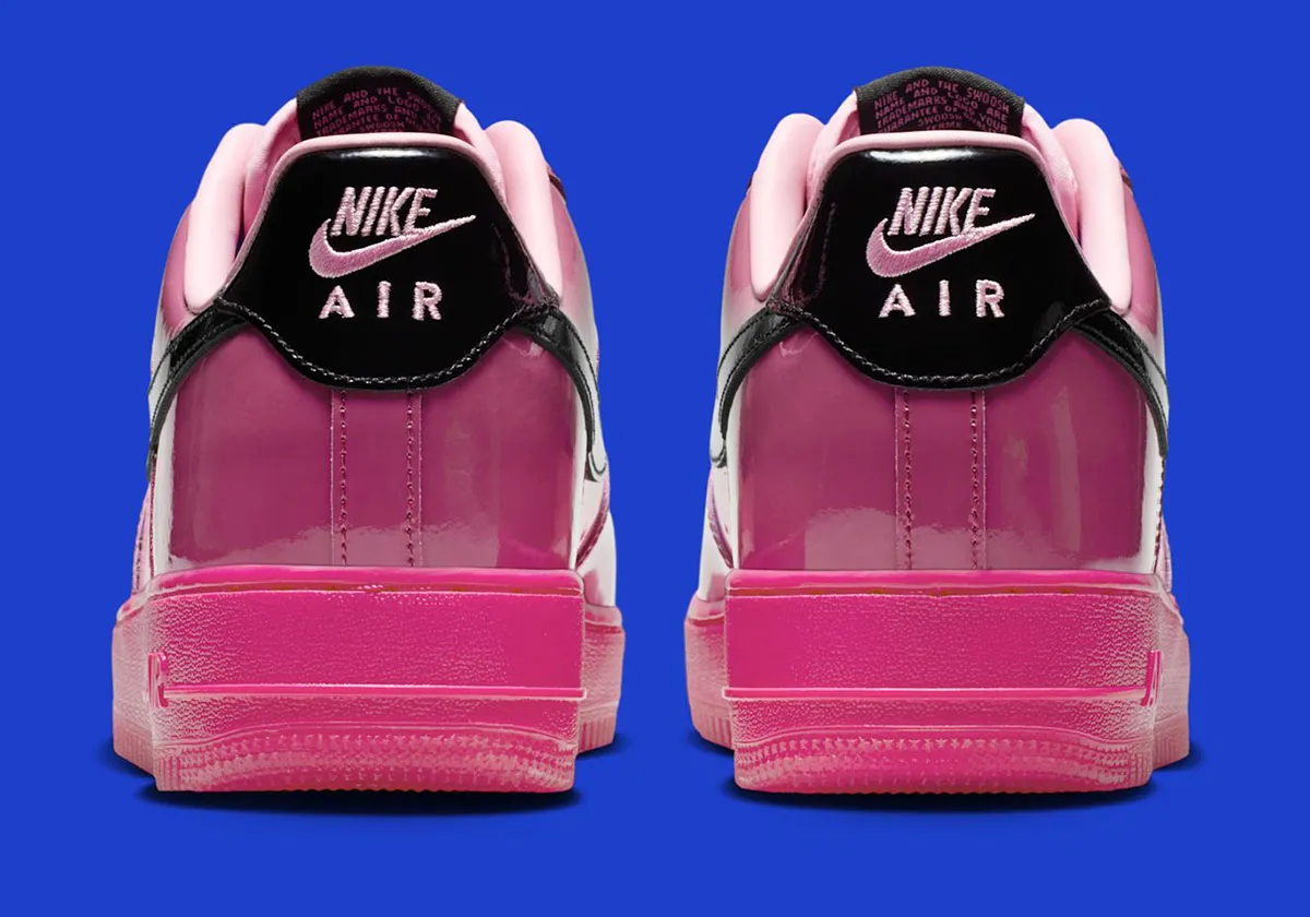 Nike Air Force 1 Low « Pink Cooler » : le retour du cuir verni au style Y2K